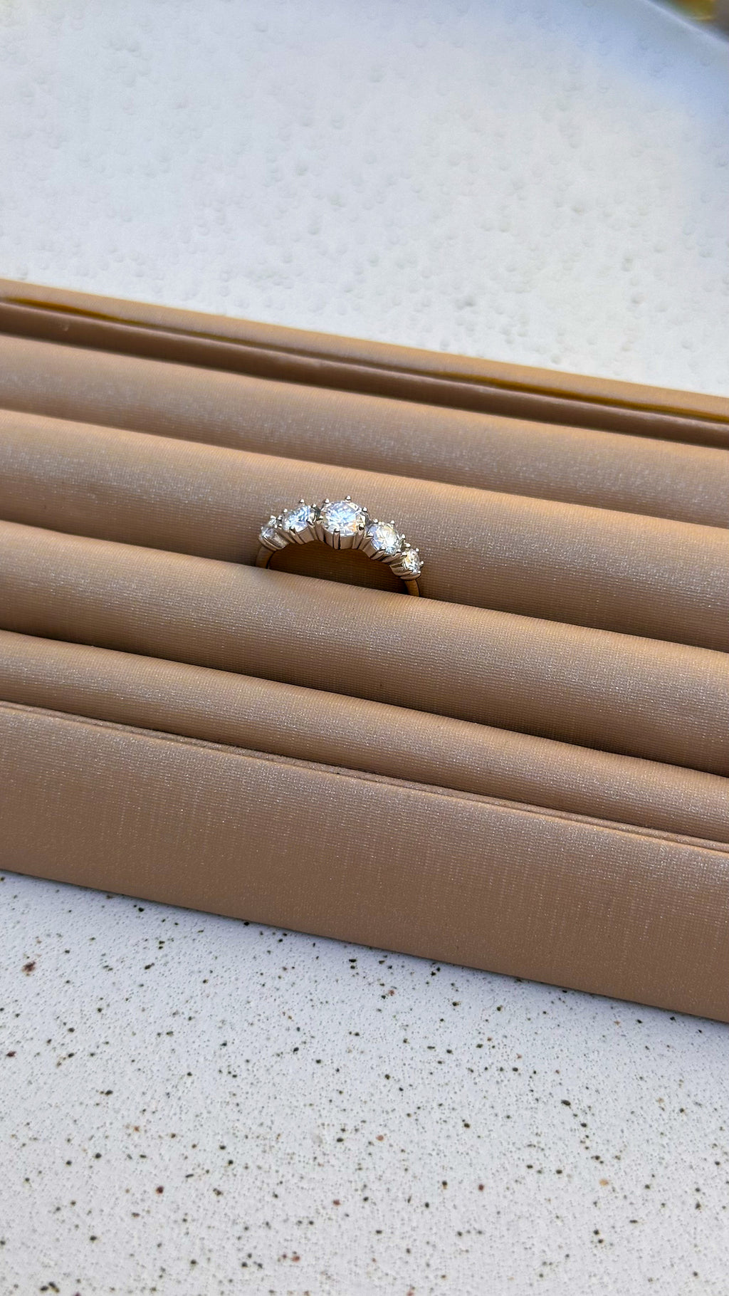 Anel Paola Moissanite Prata 925