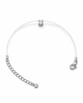 Pulseira Fio de Nylon 1ct Moissanite Prata 925