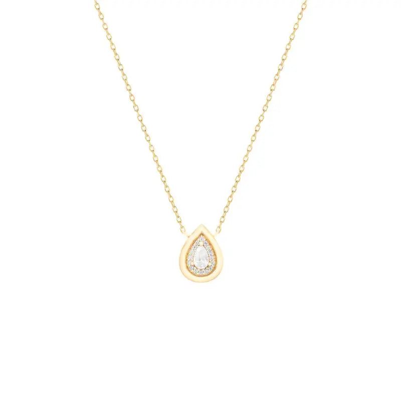 Colar Briana Moissanite Prata 925