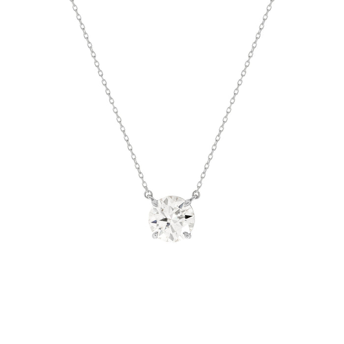 Colar Esme Moissanite 8mm Prata 925