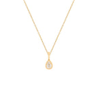 Colar Stella Drop Moissanite Prata 925