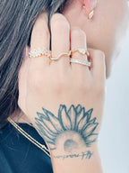 Anel Marcelle - "Pinky Ring" Prata 925