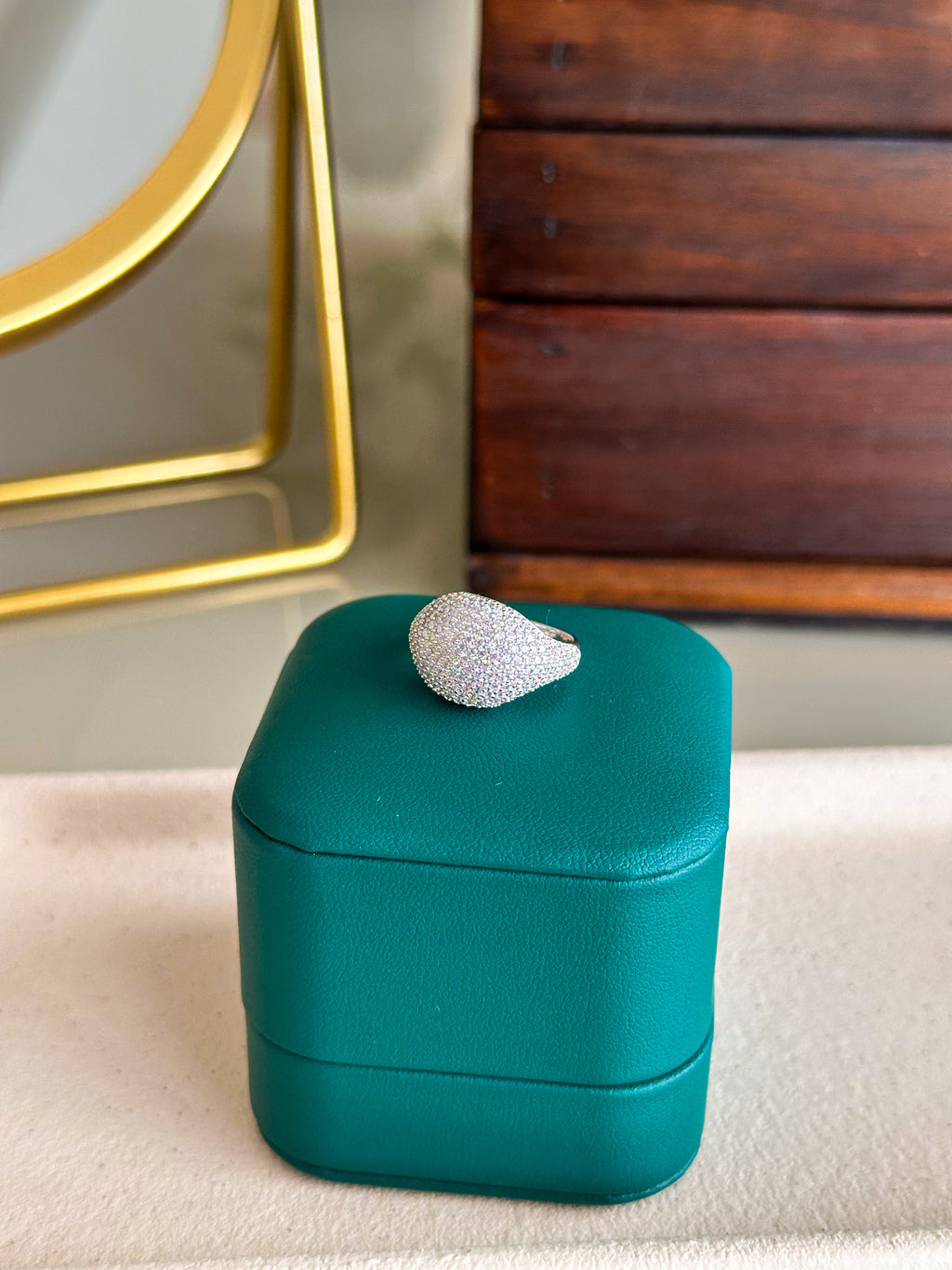 Anel Lume Prata 925 - “pinky ring”
