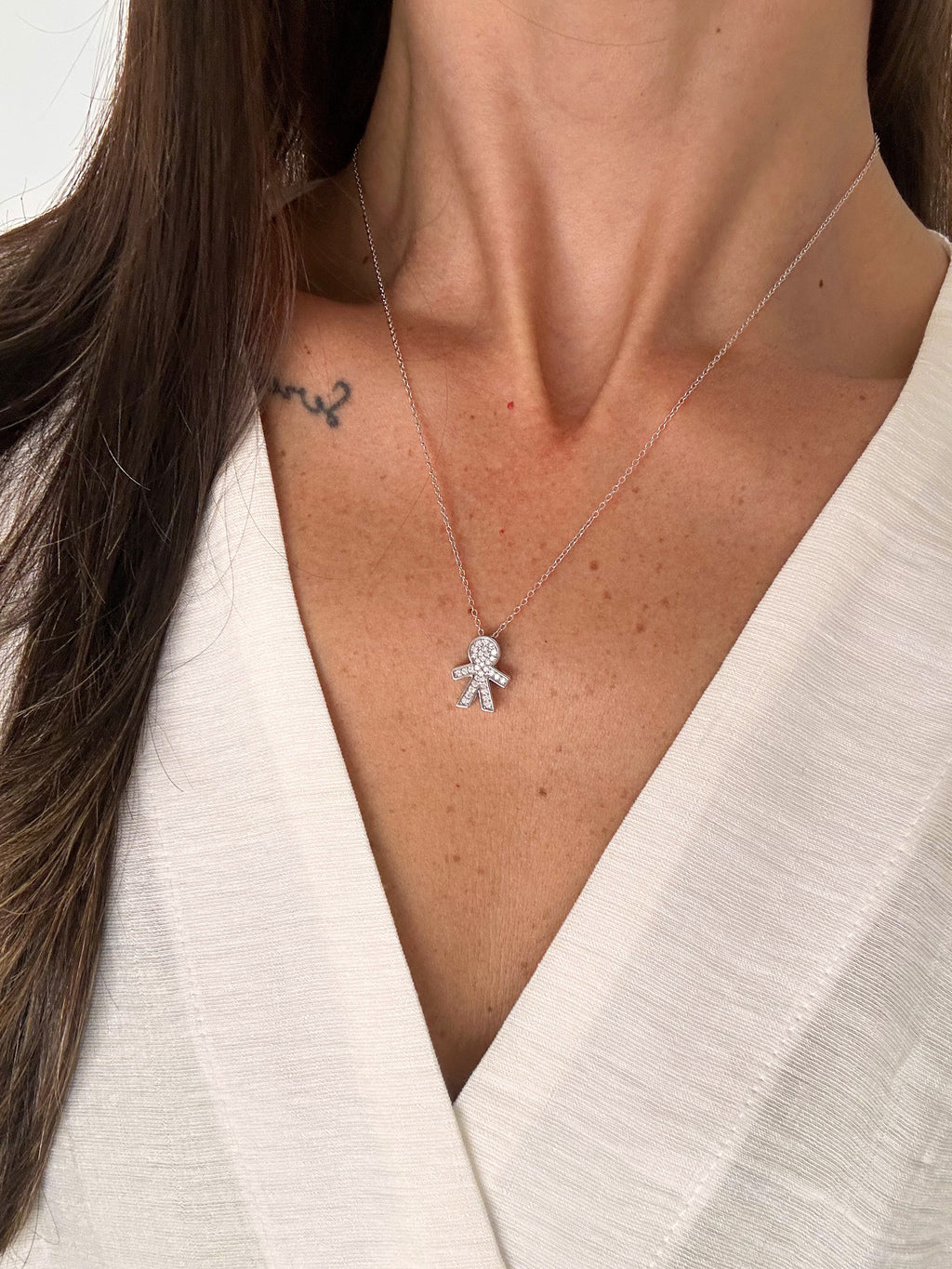 Colar Noah Moissanite Prata 925