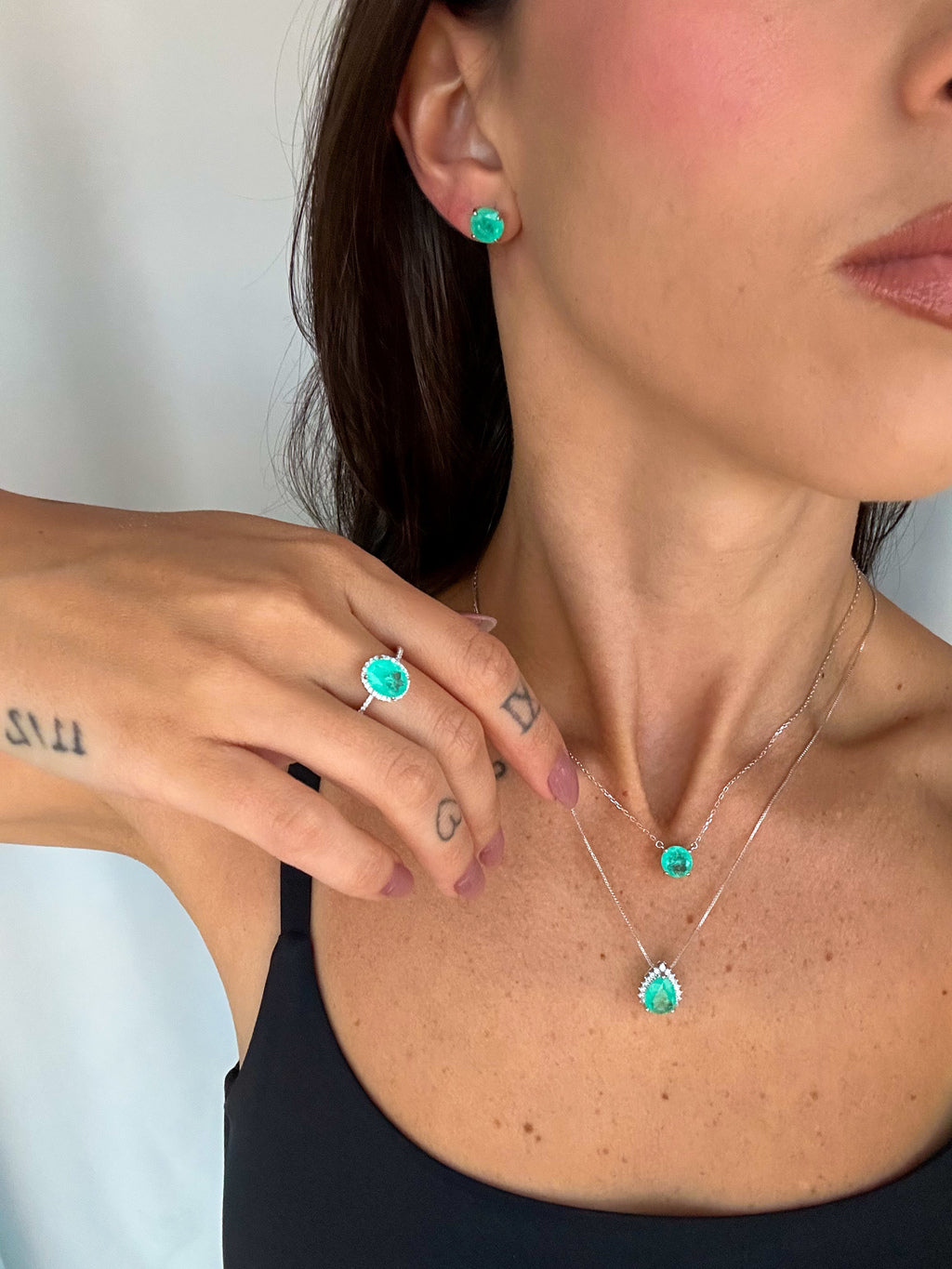 Colar Clair Colombiana Prata 925