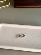 Brinco Argola Nick Moissanite Prata 925