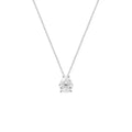 Colar Gota Moissanite Prata 925