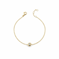 Pulseira Antonella Prata 925 zircônia círculo — Rubiê Joias
