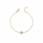Pulseira Antonella Prata 925 zircônia círculo — Rubiê Joias