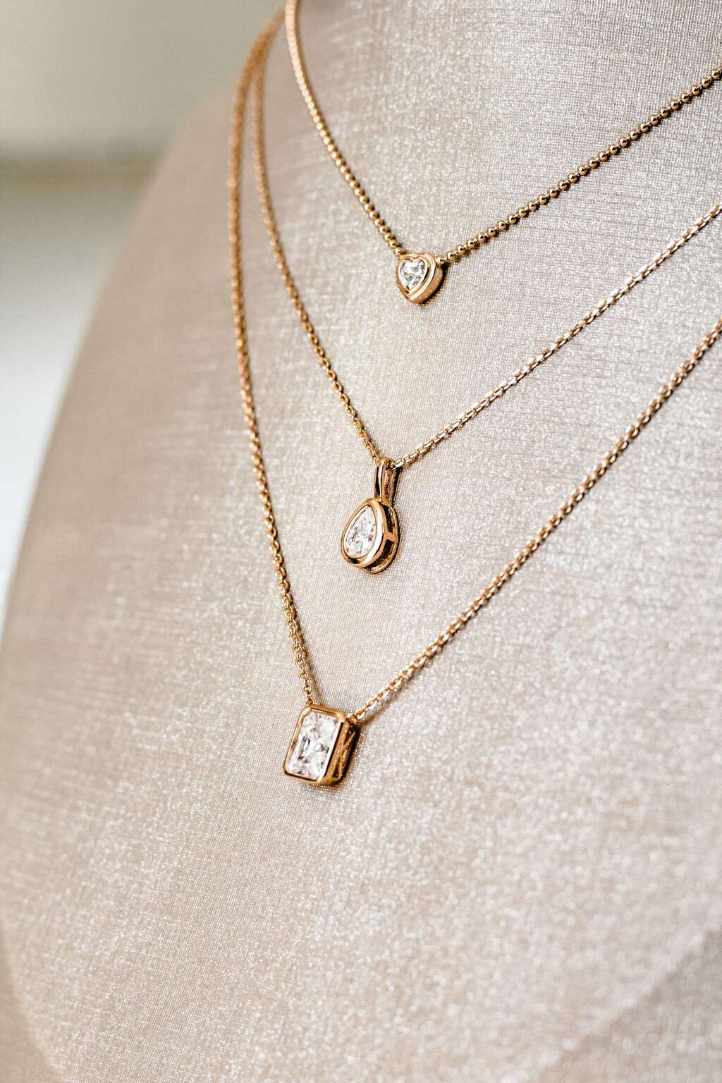Colar Stella Drop Moissanite Prata 925