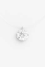 Colar Moissanite Nylon