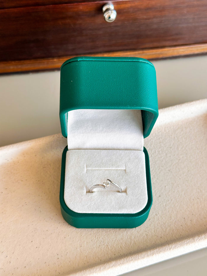 Anel Sollene Moissanite Prata 925