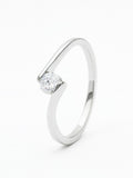 Anel Sollene Moissanite Prata 925