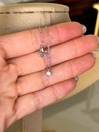 Colar Esme Moissanite 5mm Prata 925