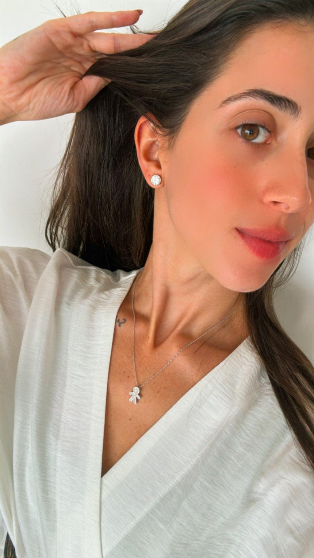Colar Noah Moissanite Prata 925