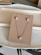 Colar Esme Moissanite 8mm Prata 925