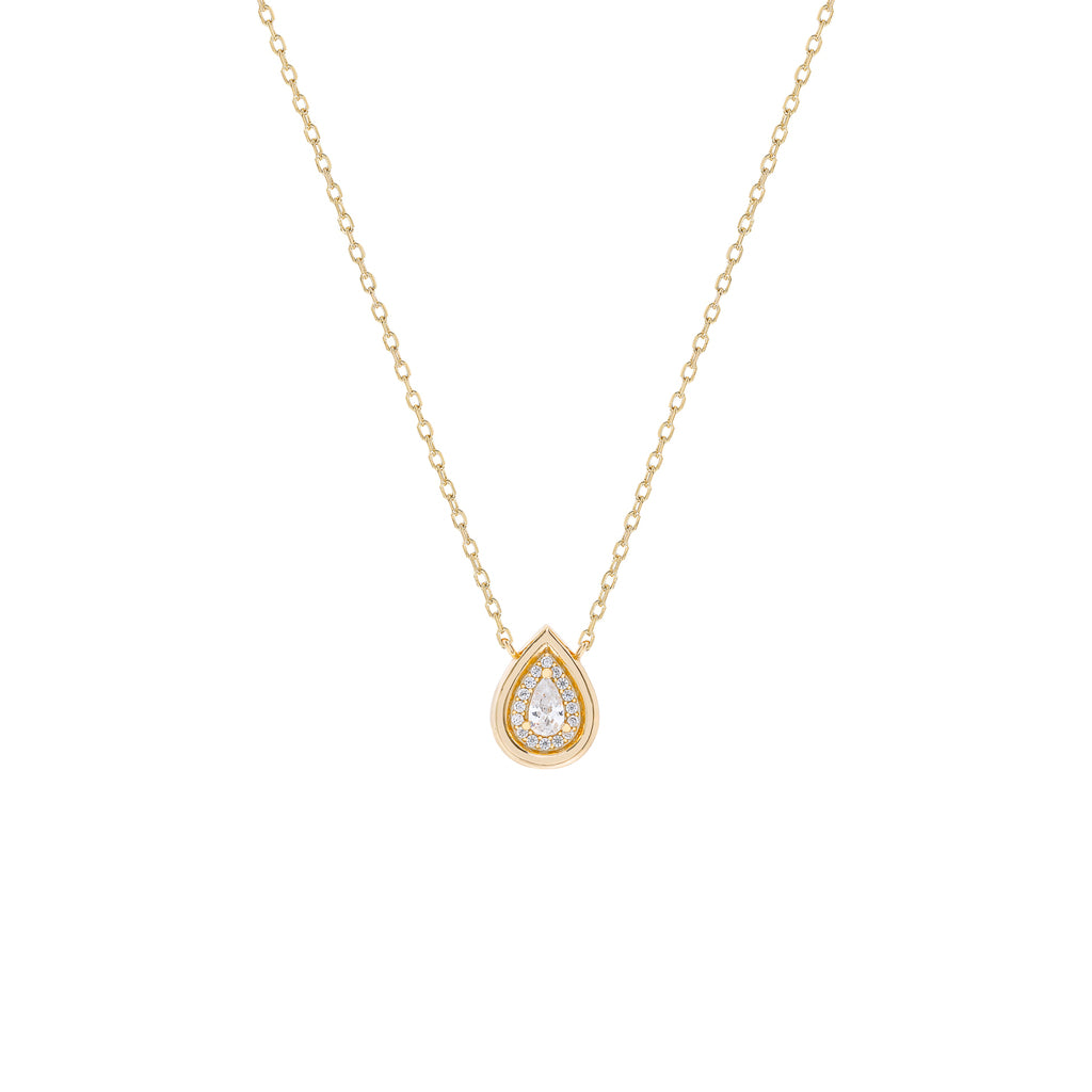 Colar Aurea Drop Prata 925