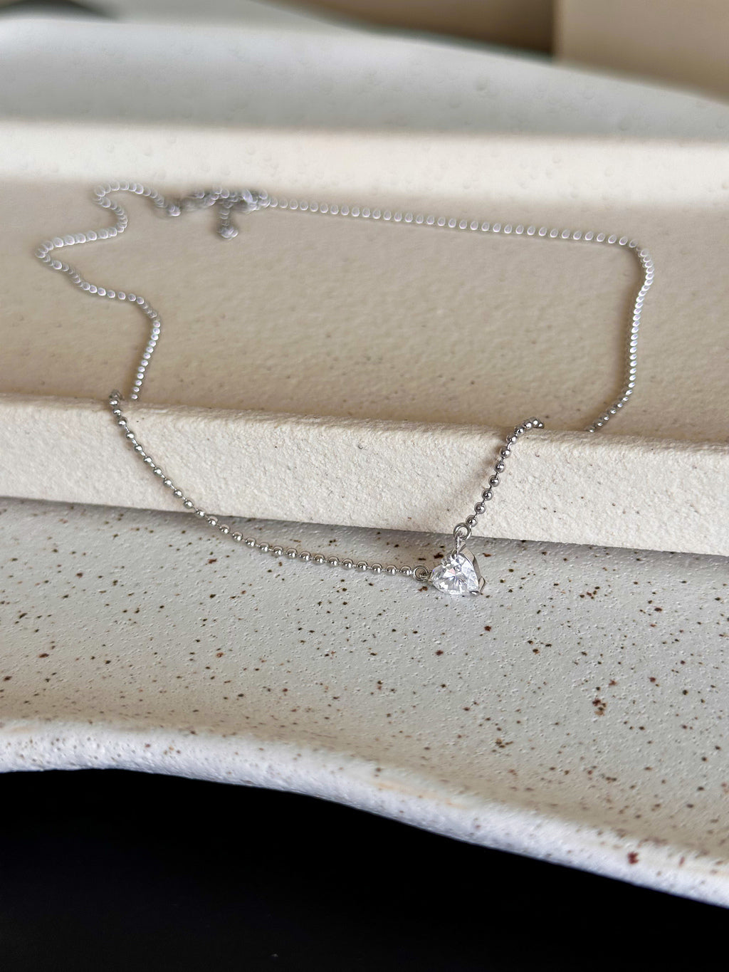 Colar Amelia Moissanite Prata 925