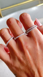 Anel Maeve Moissanite Prata 925