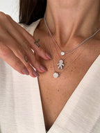 Colar Noah Moissanite Prata 925