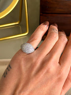 Anel Lume Prata 925 - “pinky ring”