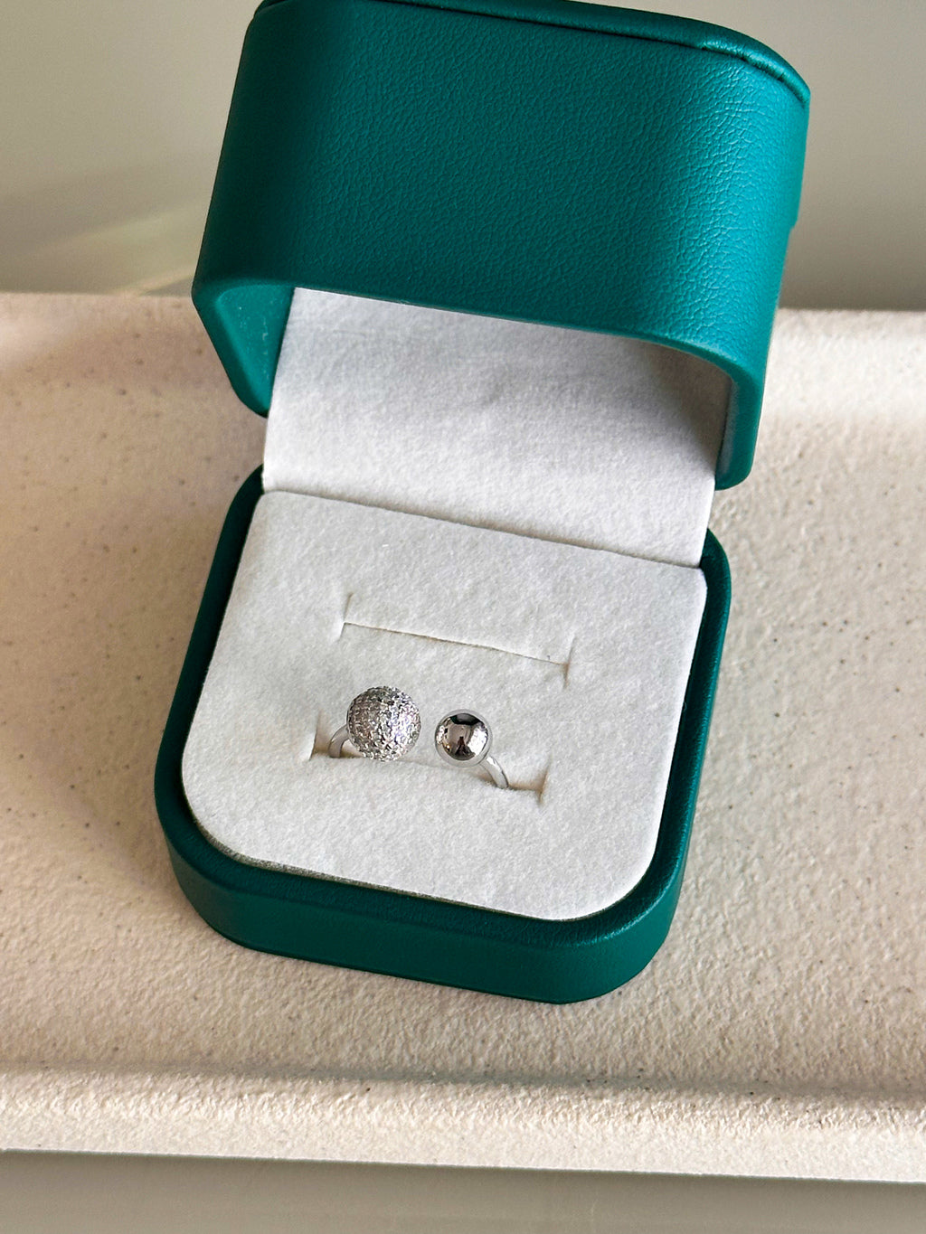 Anel Celine Prata 925 - “pinky ring”