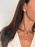 Colar Amelia Moissanite Prata 925