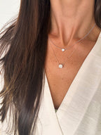 Colar Esme Moissanite 8mm Prata 925