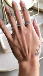 Anel Maeve Moissanite Prata 925