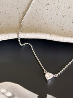 Colar Amelia Moissanite Prata 925