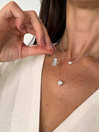 Colar Noah Moissanite Prata 925