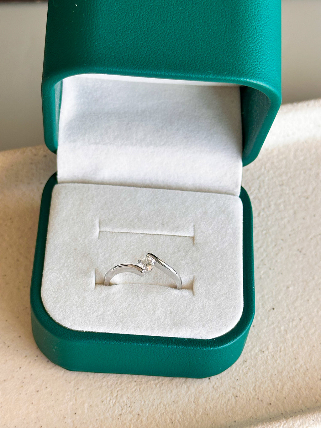 Anel Sollene Moissanite Prata 925