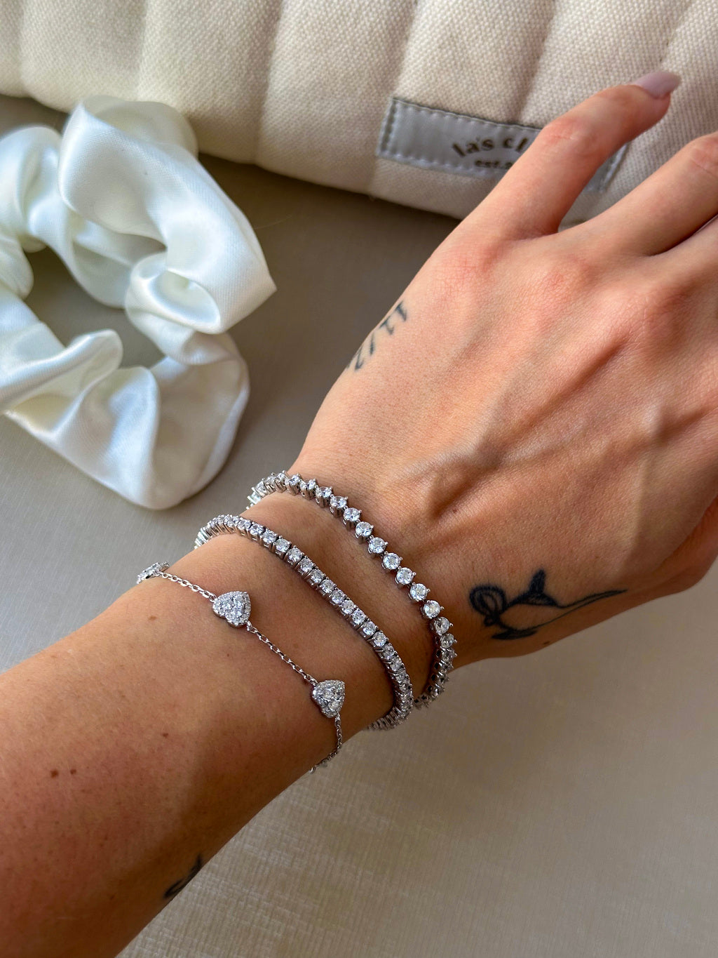 Pulseira Riviera Clássica 3mm Prata 925