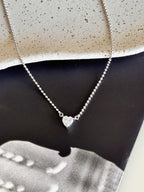 Colar Amelia Moissanite Prata 925