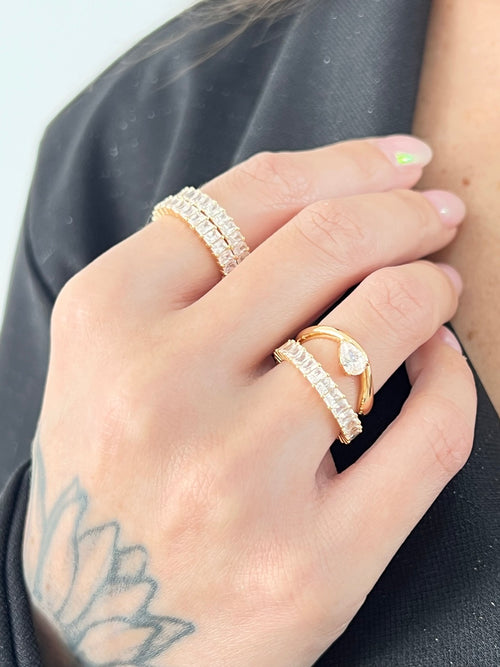 Anel Marcelle - "Pinky Ring" Prata 925