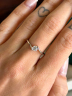 Anel Sollene Moissanite Prata 925