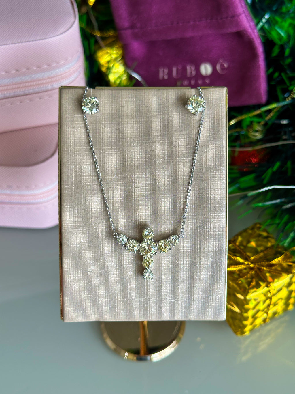Colar Holy Yellow Fancy Prata 925